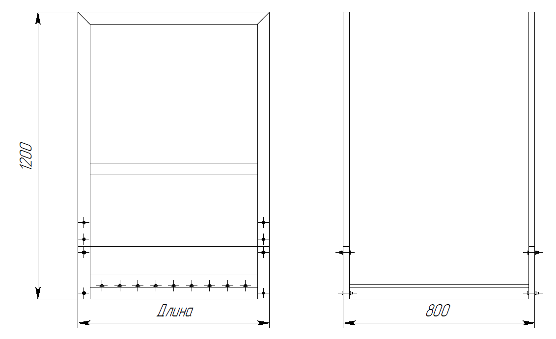 Площадка выхода пожарной VEGAPROM