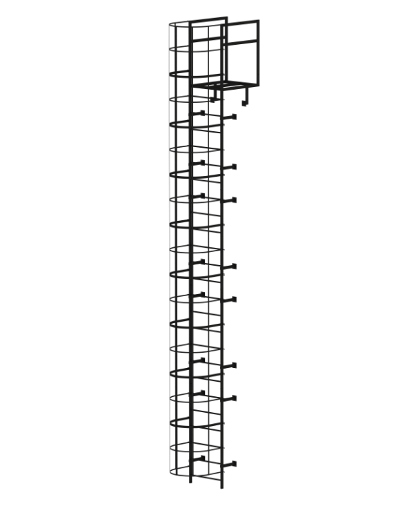 Пожарная лестница П 1-2 2400 мм VEGAPROM Zn